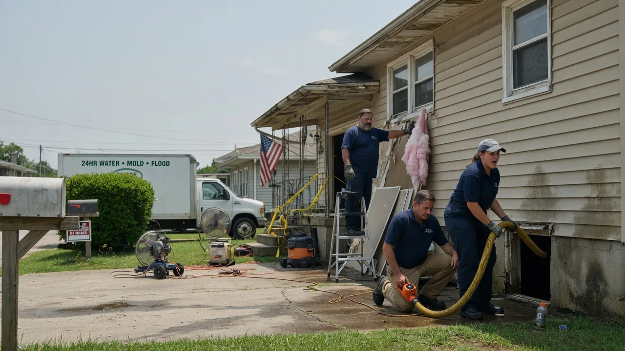 Water Damage Repair in New Lexington, OH near me